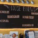 Beers on tap at Asheville Brewing