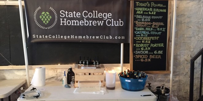 State College Homebrew Club booth