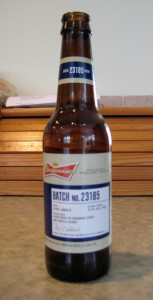 Budweiser Batch 23185