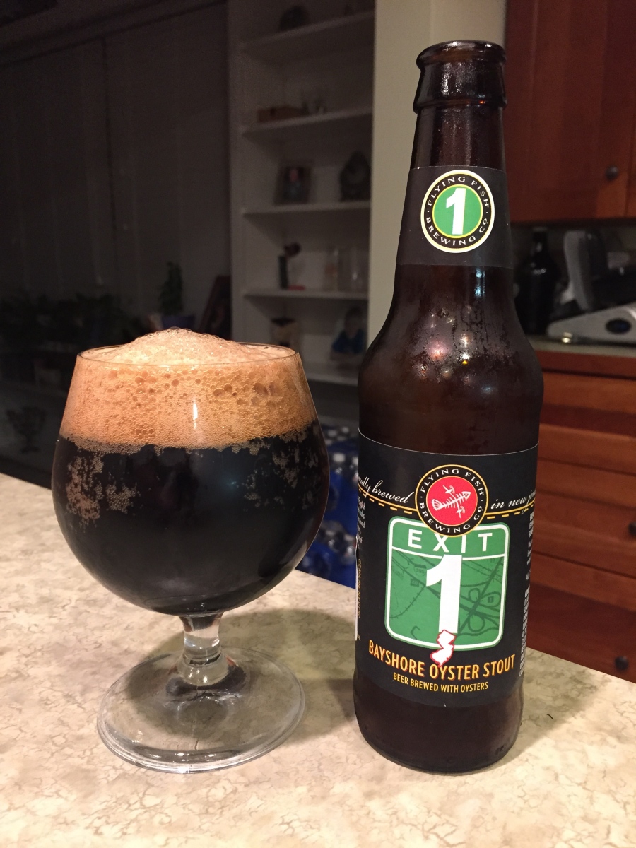 Flying Fish Exit 1 Bayshore Oyster Stout Beer Of The D Beer Infinity
