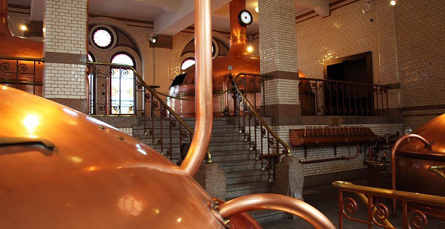 Inside a Brewery