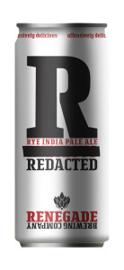 Renegade Redacted Rye IPA