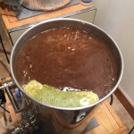 Rolling boil in Brew Kettle