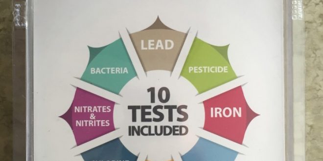 Water Testing Kit packaging