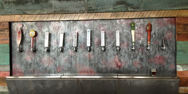Hi-Wire Brewing tap handles