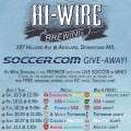 Hi-Wire Brewing soccer event