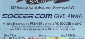 Hi-Wire Brewing soccer event